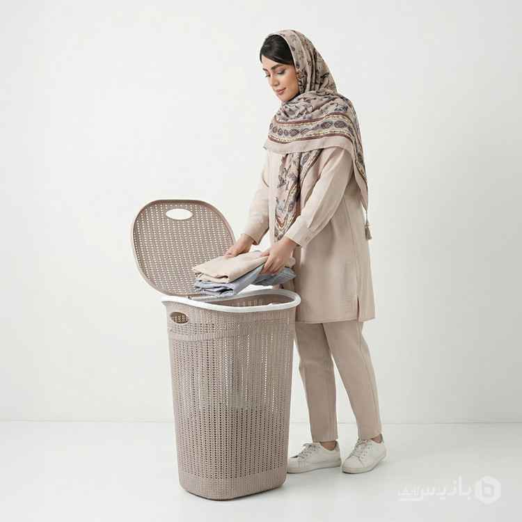 سبد رخت گرند سایز بلند بانیس