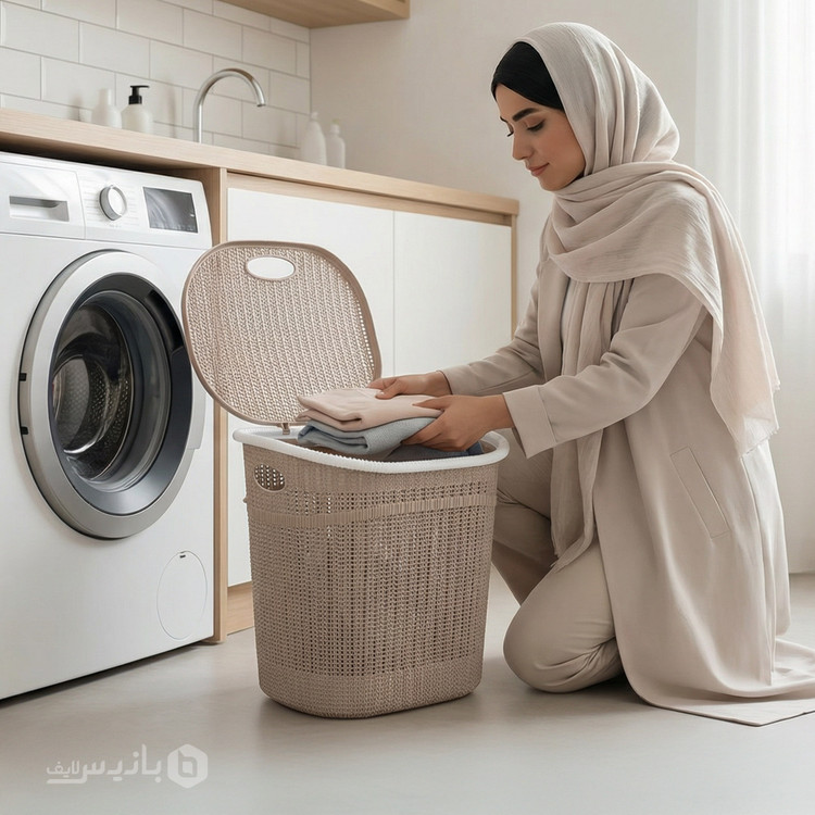 سبد رخت بانیس مدل گرند سایز متوسط