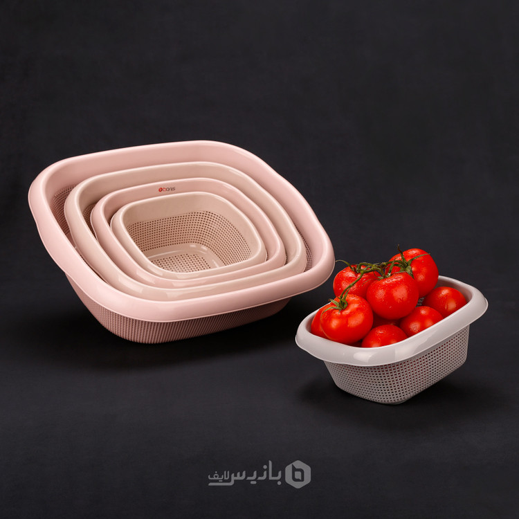 ست آبکش و لگن 8 پارچه بانیس